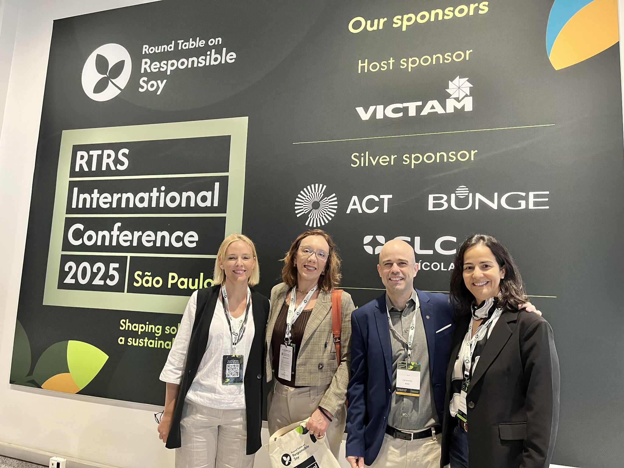Aliança da Soja Sustentável participa da RTRS Conference 2025 em São Paulo