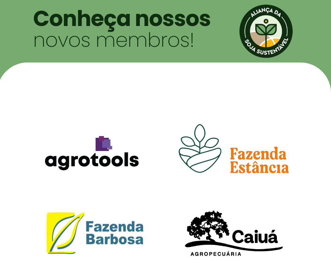 Novos membros fortalecem a rede da Aliança da Soja Sustentável