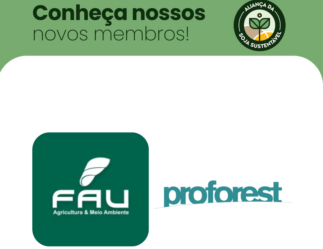 Novos membros fortalecem a rede da Aliança da Soja Sustentável